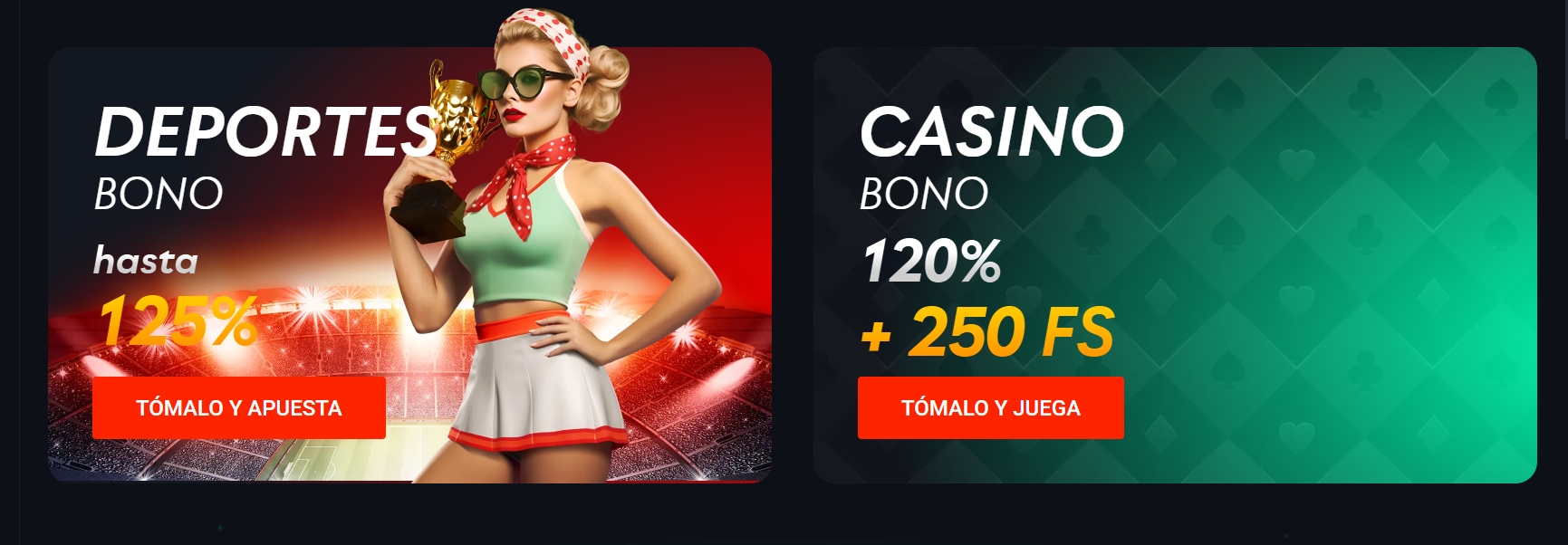 Bonificaciones de Pin Up